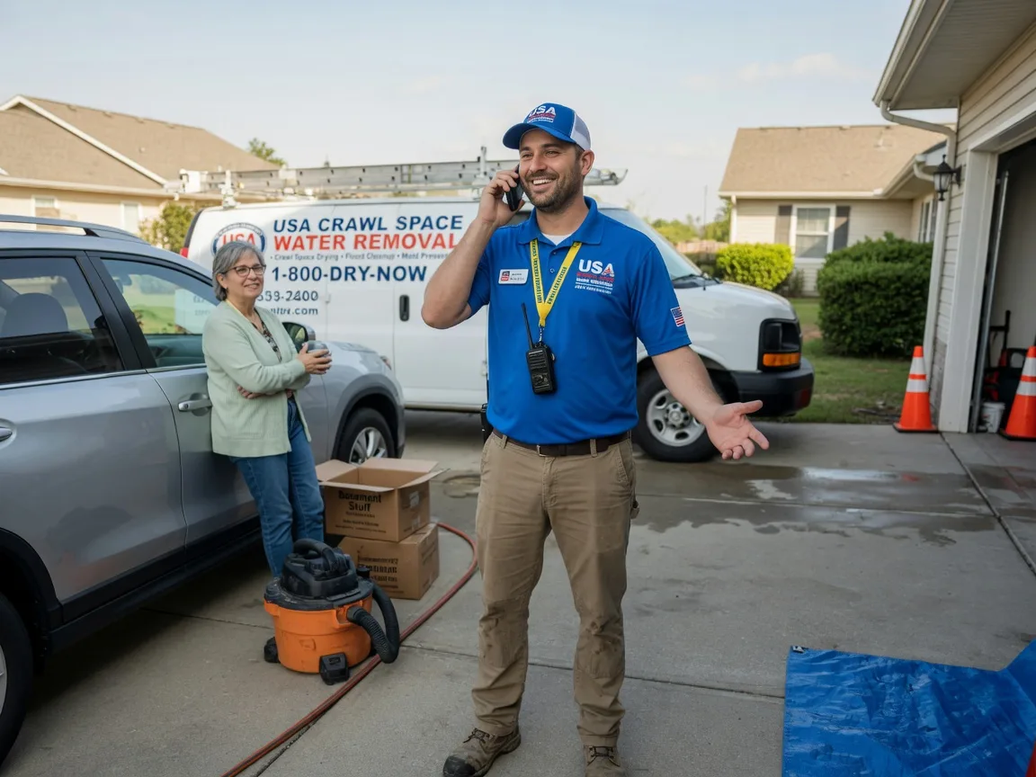 Crawl Space Water Removal Maumelle, AR FAQs